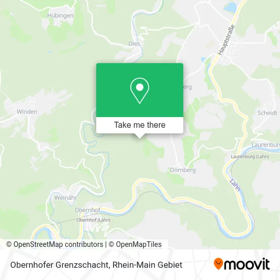 Карта Obernhofer Grenzschacht