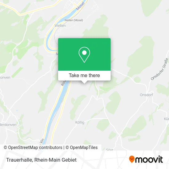 Карта Trauerhalle