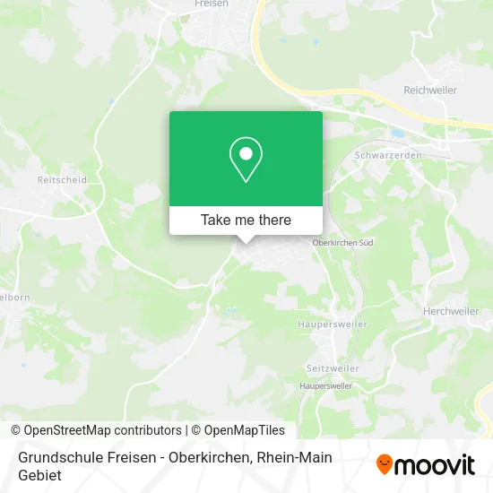 Карта Grundschule Freisen - Oberkirchen