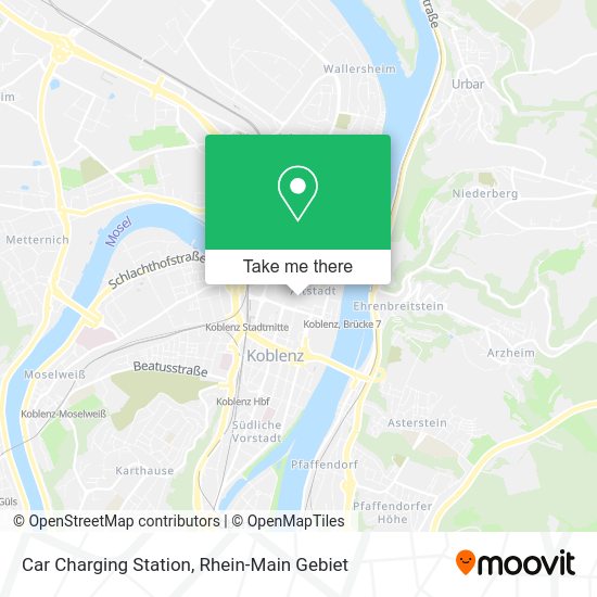 Карта Car Charging Station