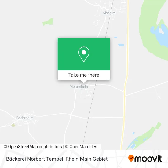Карта Bäckerei Norbert Tempel