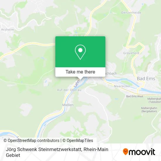 Карта Jörg Schwenk Steinmetzwerkstatt