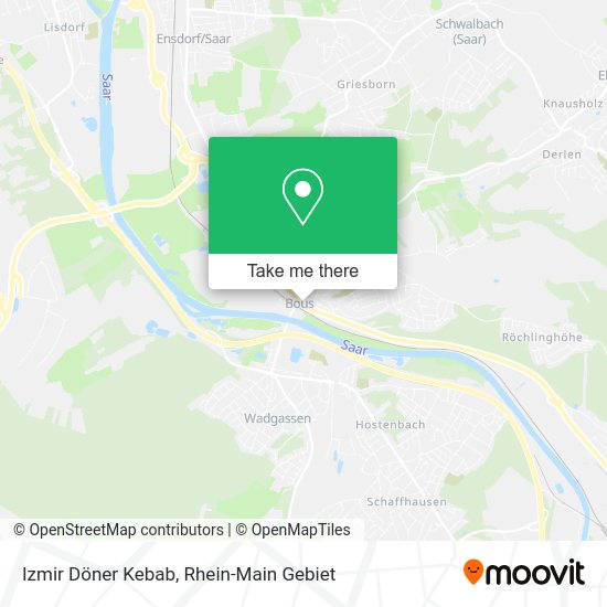 Карта Izmir Döner Kebab