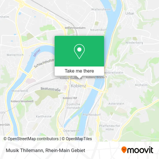 Карта Musik Thilemann