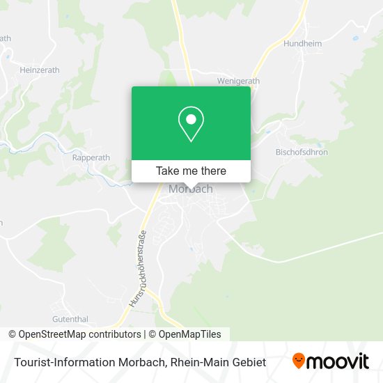Карта Tourist-Information Morbach