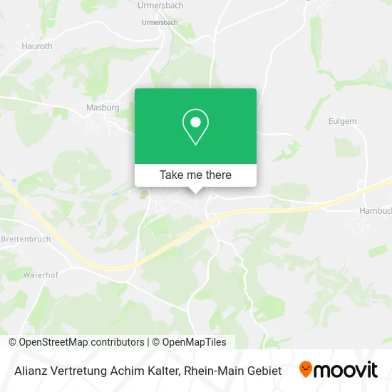 Alianz Vertretung Achim Kalter map