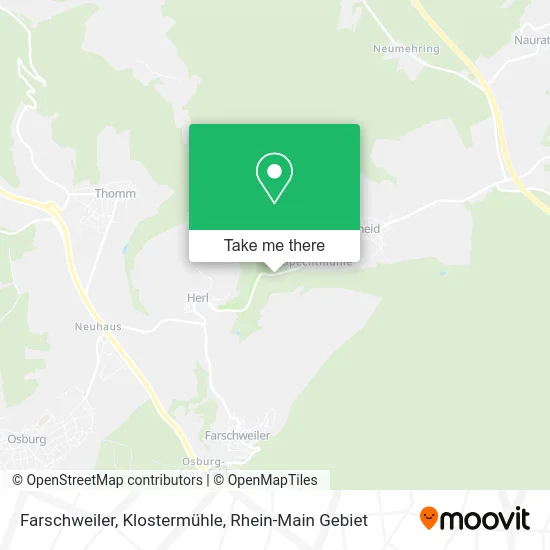 Карта Farschweiler, Klostermühle