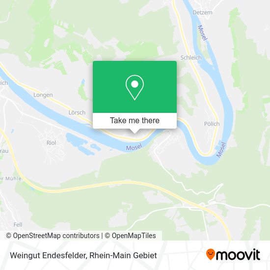 Карта Weingut Endesfelder