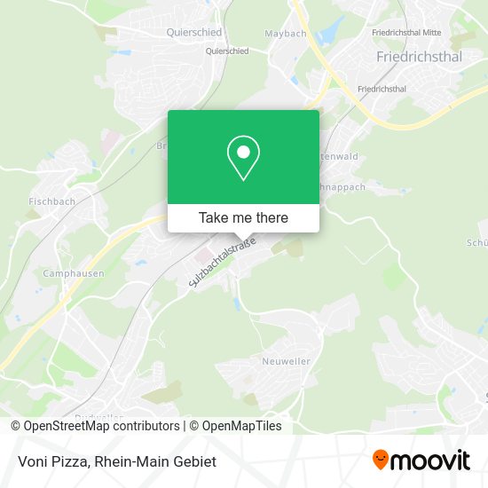 Карта Voni Pizza