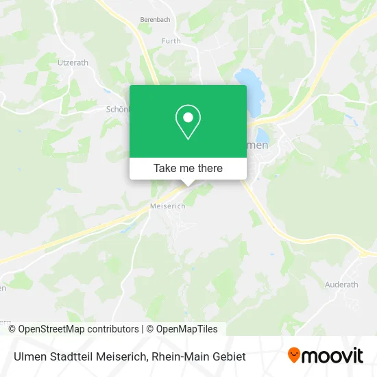 Карта Ulmen Stadtteil Meiserich