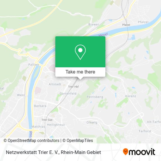 Карта Netzwerkstatt Trier E. V.