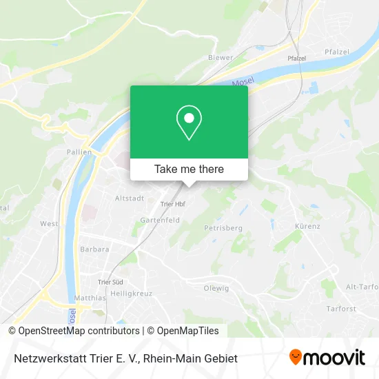 Карта Netzwerkstatt Trier E. V.