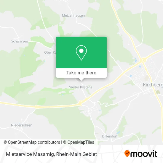 Карта Mietservice Massmig