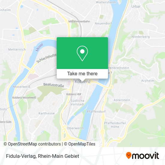 Карта Fidula-Verlag