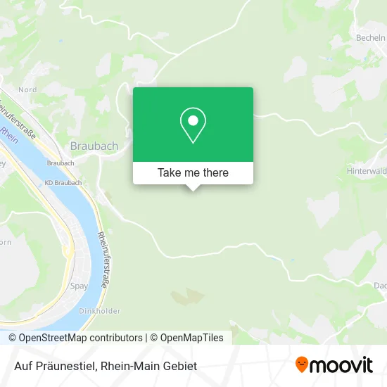 Карта Auf Präunestiel