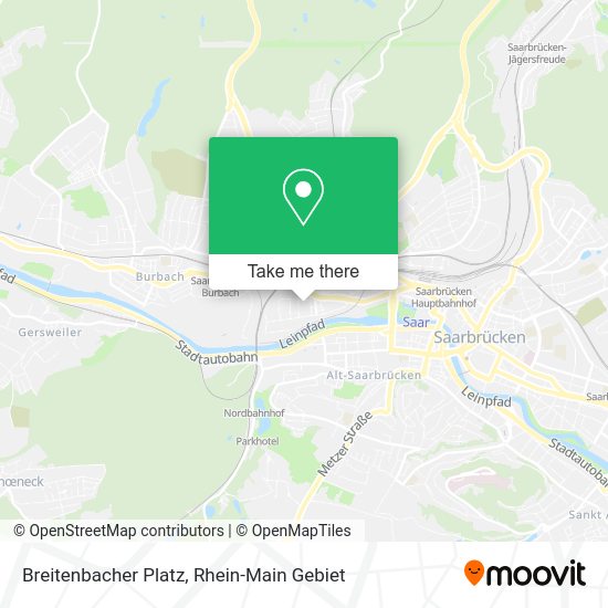 Карта Breitenbacher Platz