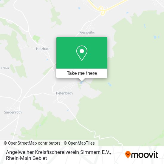 Карта Angelweiher Kreisfischereiverein Simmern E.V.