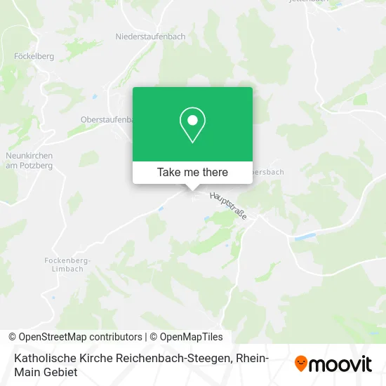 Карта Katholische Kirche Reichenbach-Steegen