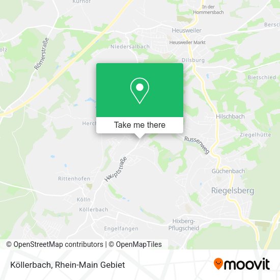 Карта Köllerbach