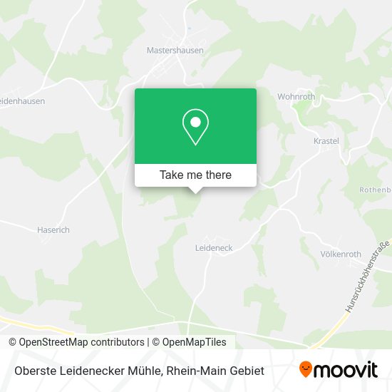 Карта Oberste Leidenecker Mühle