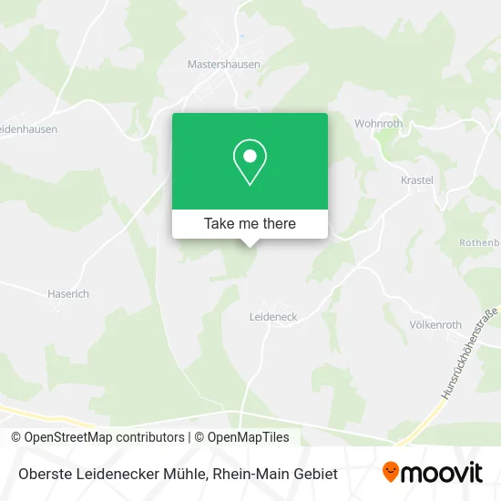 Карта Oberste Leidenecker Mühle