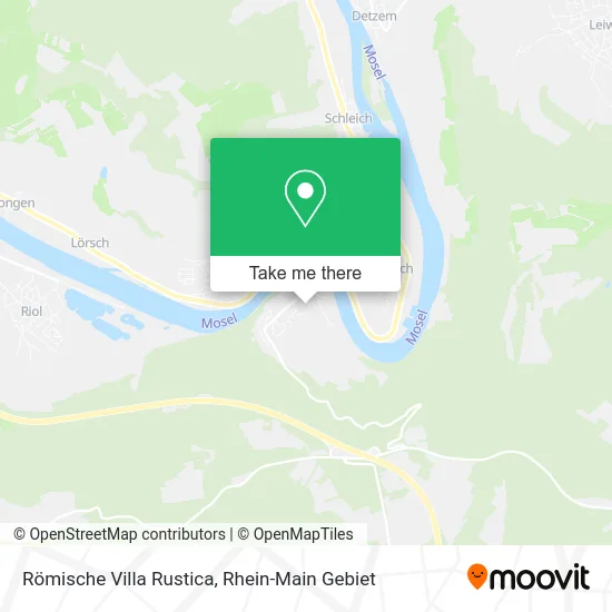Карта Römische Villa Rustica