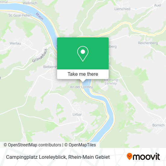 Карта Campingplatz Loreleyblick