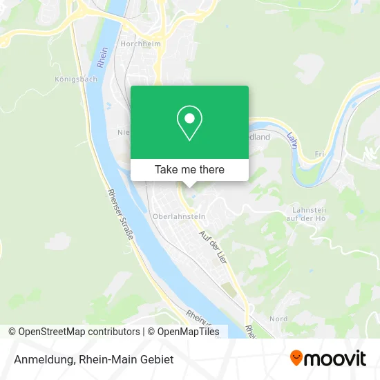 Карта Anmeldung
