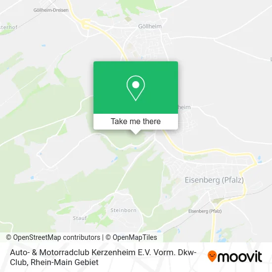 Карта Auto- & Motorradclub Kerzenheim E.V. Vorm. Dkw-Club
