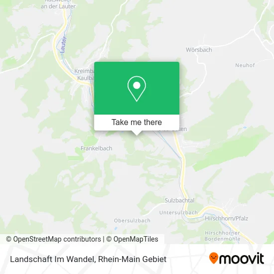 Карта Landschaft Im Wandel