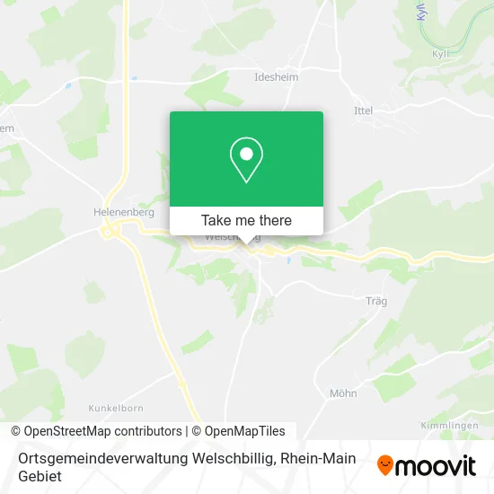 Карта Ortsgemeindeverwaltung Welschbillig