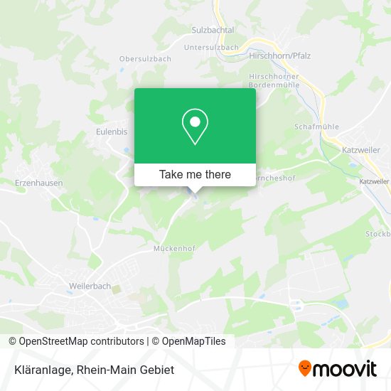 Карта Kläranlage