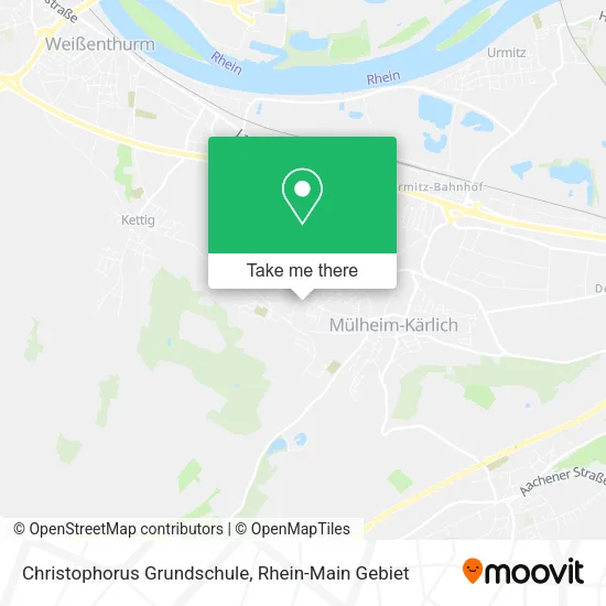 Карта Christophorus Grundschule