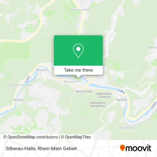 Карта Silberau-Halle