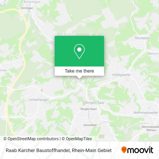 Карта Raab Karcher Baustoffhandel