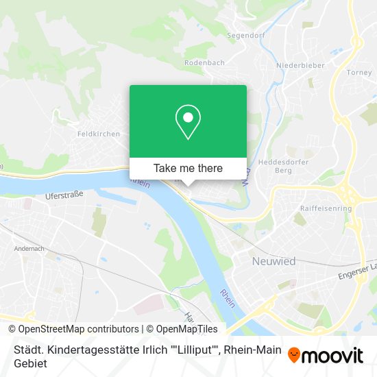 Карта Städt. Kindertagesstätte Irlich ""Lilliput""