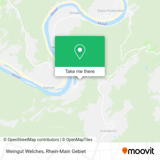 Карта Weingut Welches