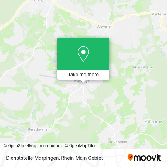 Карта Dienststelle Marpingen
