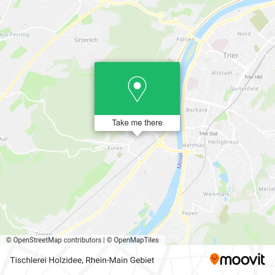 Карта Tischlerei Holzidee