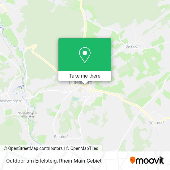 Карта Outdoor am Eifelsteig