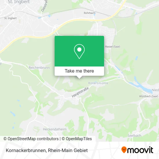 Карта Kornackerbrunnen