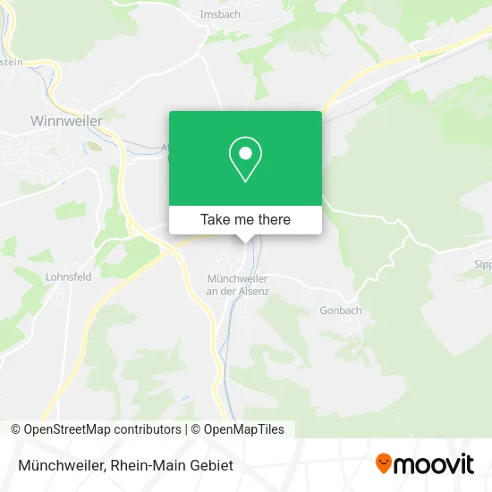 Карта Münchweiler
