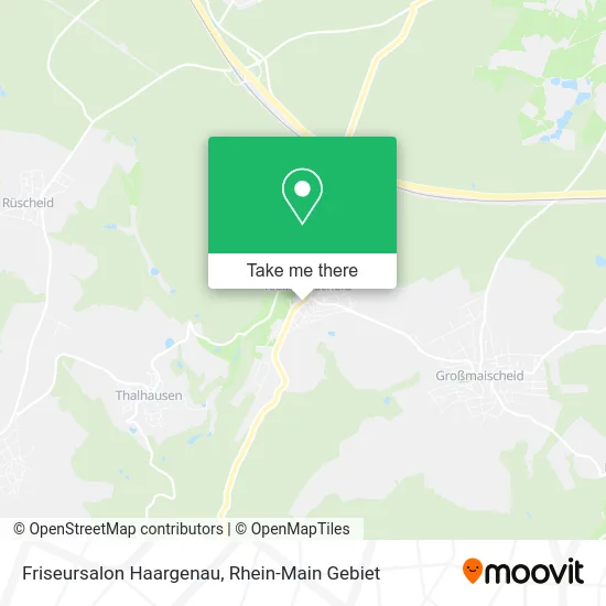 Карта Friseursalon Haargenau