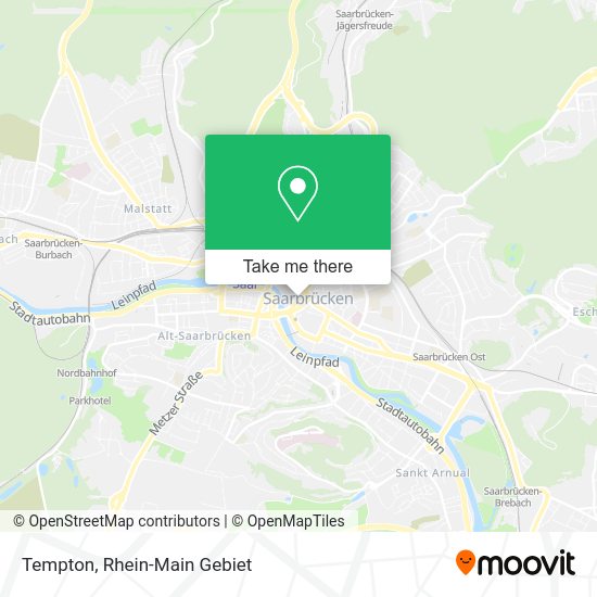 Карта Tempton