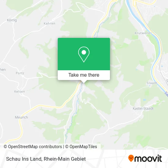 Карта Schau Ins Land