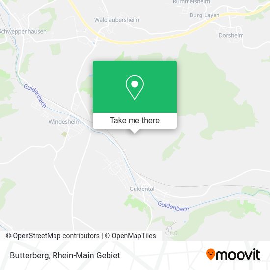 Карта Butterberg
