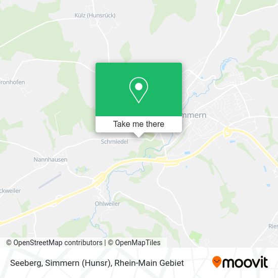 Карта Seeberg, Simmern (Hunsr)