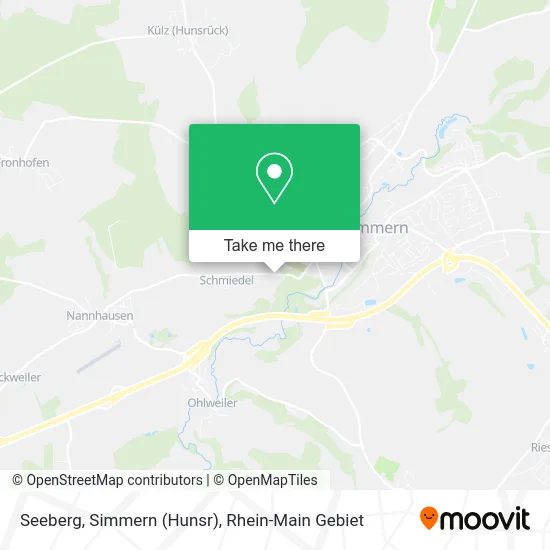 Карта Seeberg, Simmern (Hunsr)