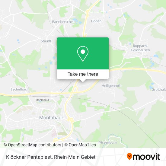 Карта Klöckner Pentaplast