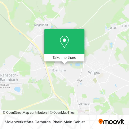 Карта Malerwerkstätte Gerhards